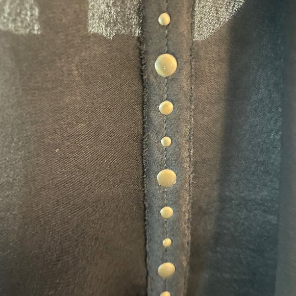 BCBG MAXAZRIA Black Strappy Backless Top - Picture 6 of 9